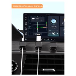 Magnetic Cable Clip Under Desk Cable Management Adjustable Cord Holder Wire Organizer And Cable Management Wire Keeper