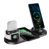 Wireless Charger For IPhone Fast Charger For Phone Fast Charging Pad For Phone Watch 6 In 1 Charging Dock Station
