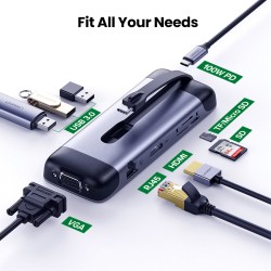 Type dock USB C adapter