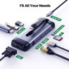 Type dock USB C adapter