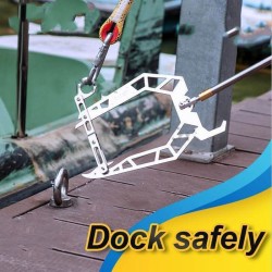 Thread Long Distance Dock Telescopic Hook Stop Ship