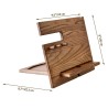 Creative Multi-functional Lazy Man Solid Wood Phone Dock