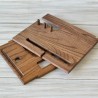 Creative Multi-functional Lazy Man Solid Wood Phone Dock