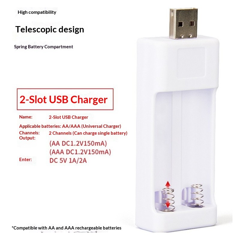 2-seat  3-seat  4-seat USB Battery Charging Dock