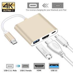 Usb3.1type-c To Hdmi Usb Pd Three-In-One Expansion Dock