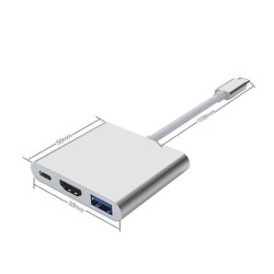 Usb3.1type-c To Hdmi Usb Pd Three-In-One Expansion Dock
