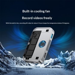 Magnetic SSD Enclosure Dock For Phones And Portable Hard Drives