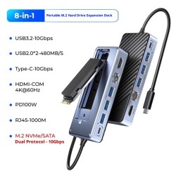 Hard Disk Box Docking Station Mechanical Solid State USB32 Expansion Dock