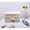 Organizer Storage Container Desk Organizer Stationery Plastic Transparent Box