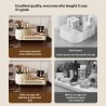High-end Rotatable Cosmetic Organizer For The Desk