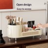 High-end Rotatable Cosmetic Organizer For The Desk
