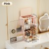 Light-luxury, High-capacity Skincare Organizer For The Desk
