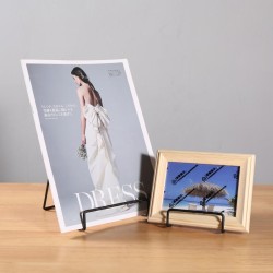 Stand Nordic Wrought Iron Mobile Phone Tablet Desktop Reading Organizer Storage Rack Decorative Desk Accessories