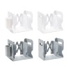 Retractable Bookends For Shelves Book Support Stand Adjustable Bookshelf With Pen Holder Desk Organizer Office Accessories