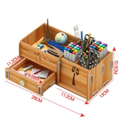 Creative Pen Box Fashion Desktop Ornaments Learning Blogger Nordic Penholder Office Pen Barrel Cute Female Desk Organizer