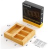 Kitchen Storage Drawer Organizer Box Food Sandwich Wrapper Organizer