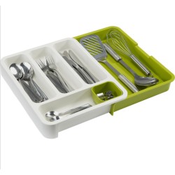 Retractable Kitchen Drawer Organizer