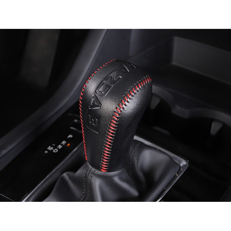 Central Gear Cover, Real Cowhide Gear, Interior Modification, Hand-Stitched Gear Cover