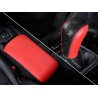 Central Gear Cover, Real Cowhide Gear, Interior Modification, Hand-Stitched Gear Cover