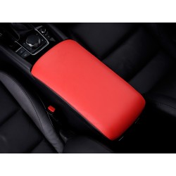 Central Gear Cover, Real Cowhide Gear, Interior Modification, Hand-Stitched Gear Cover