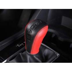 Central Gear Cover, Real Cowhide Gear, Interior Modification, Hand-Stitched Gear Cover