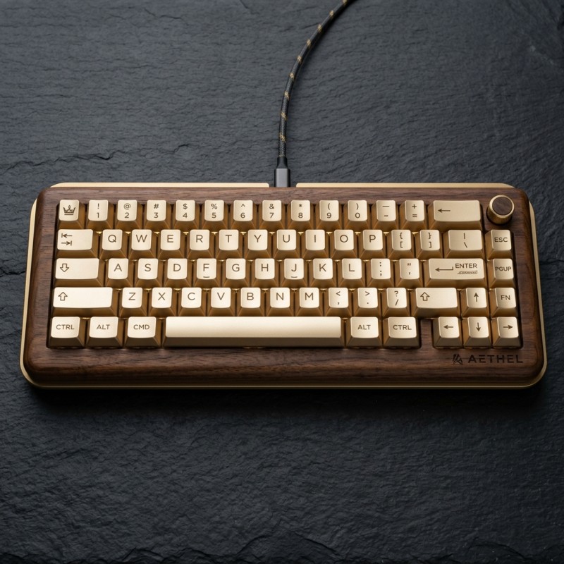 NanoKey Walnut Mechanical Keyboard