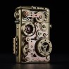 581 Double-layer Linkage Gear Shuttle Gear Kerosene Lighter
