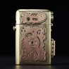 581 Double-layer Linkage Gear Shuttle Gear Kerosene Lighter