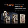 581 Double-layer Linkage Gear Shuttle Gear Kerosene Lighter