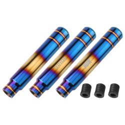 Half-baked Blue Aluminum Alloy Gear Lever Manual Gear  Head