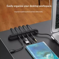 Cable Organizer Silicone Desk Cable Holder