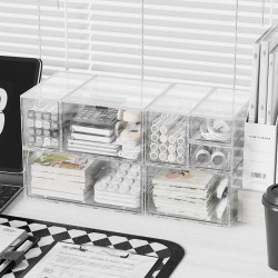 Desk Organizer Modular Shelving Unit