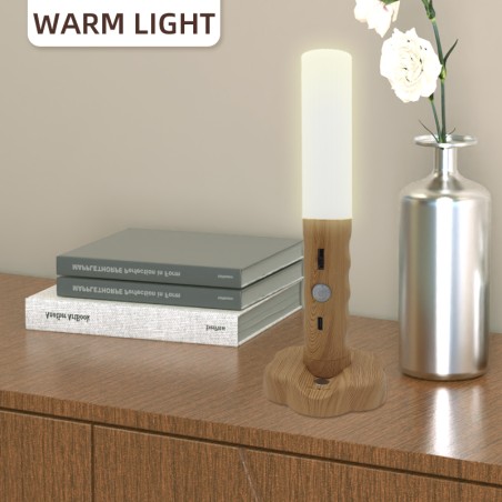 Smart Infrared Sensor Lamp Wireless Charging Small Night Lamp