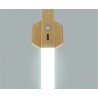 Smart Home Wooden Small Night Lamp Lamp LED Induction