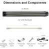 LED UV Smart Lamp Bar Stage