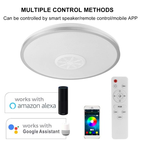 Graffiti WiFi smart Bluetooth ceiling lamp