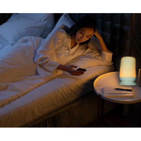 Smart Desk Lamp Dimmable RGB Atmosphere Bedroom Bedside Lamp LED