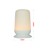 Smart Desk Lamp Dimmable RGB Atmosphere Bedroom Bedside Lamp LED