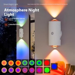 RGB Infrared Sensor Lamp Smart Rechargeable
