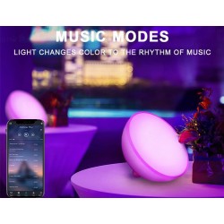 Smart Bluetooth Graffiti Dining Roomliving Room Bedroom Home Smart Table Lamp