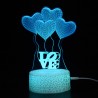 Creative Smart Colorful Touch Crack Table Lamp