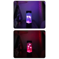 Led Colorful Mute Simulation Jellyfish Lamp Modern Home Gift Smart Table Lamp Small Night Lamp