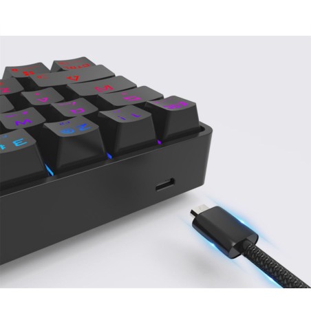 Wireless Bluetooth Keyboard Colorful PBT Keycaps Mechanical Keyboard