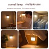 Square Smart Two-color USB Charging Induction Lamp
