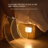Square Smart Two-color USB Charging Induction Lamp