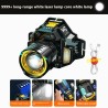 USB Charging Emergency Smart Headset Outdoor Lighting Lamp
