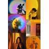 Graffiti Smart Sunset Light Voice Control Projection Lamp