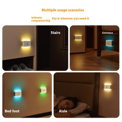 Infrared Sensor Lamp Smart Rechargeable Infrared Color Magnetic Suction