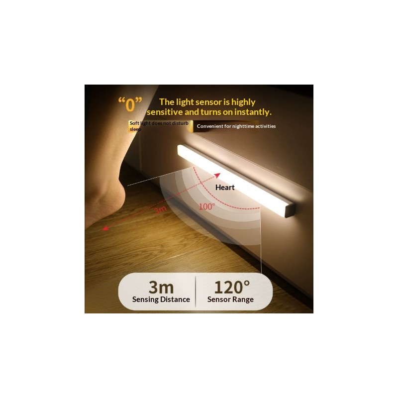 LED Human Body Induction Smart Strip Small Night Lamp