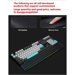 RGB Keyboard Support Wristband High Rebound Luminous Machinery Keyboard Support